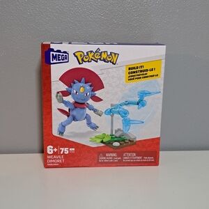 Pokemon Mega‎ Construx Weavile 75 Pcs Age 6 And Up
